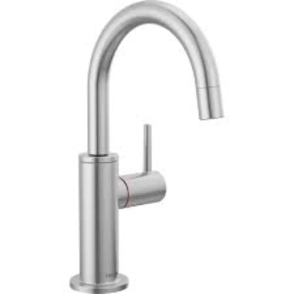 Delta Contemporary Round Instant Hot Water Dispenser - Less Tank