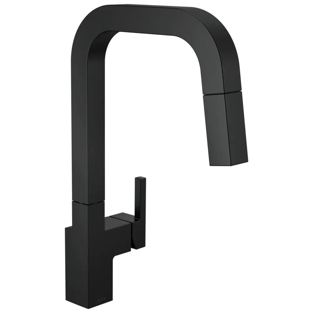 Delta Junction 1.8 GPM Single Hole Pull Down Kitchen Faucet With MagnaTite and Touch-Clean Technology