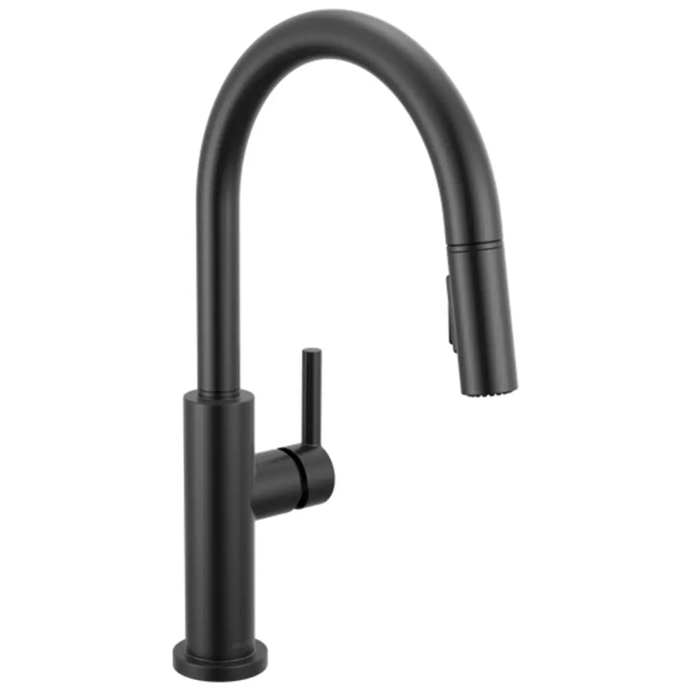 Delta Nicoli 1.8 GPM Single Hole Pull Down Kitchen Faucet - Includes Escutcheon