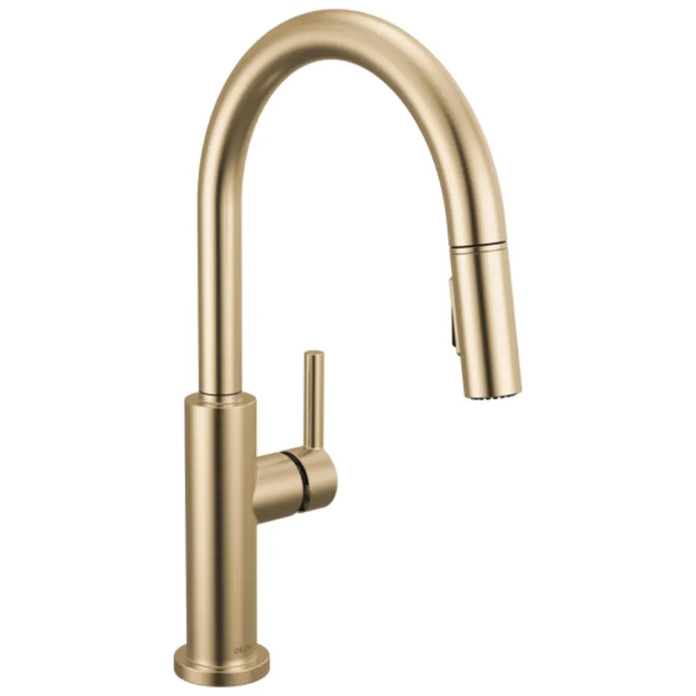Delta Nicoli 1.8 GPM Single Hole Pull Down Kitchen Faucet - Includes Escutcheon