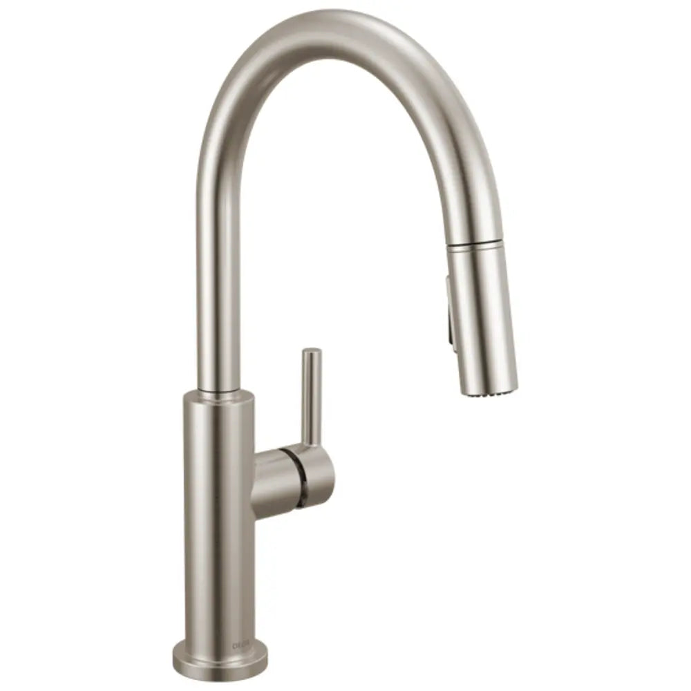 Delta Nicoli 1.8 GPM Single Hole Pull Down Kitchen Faucet - Includes Escutcheon