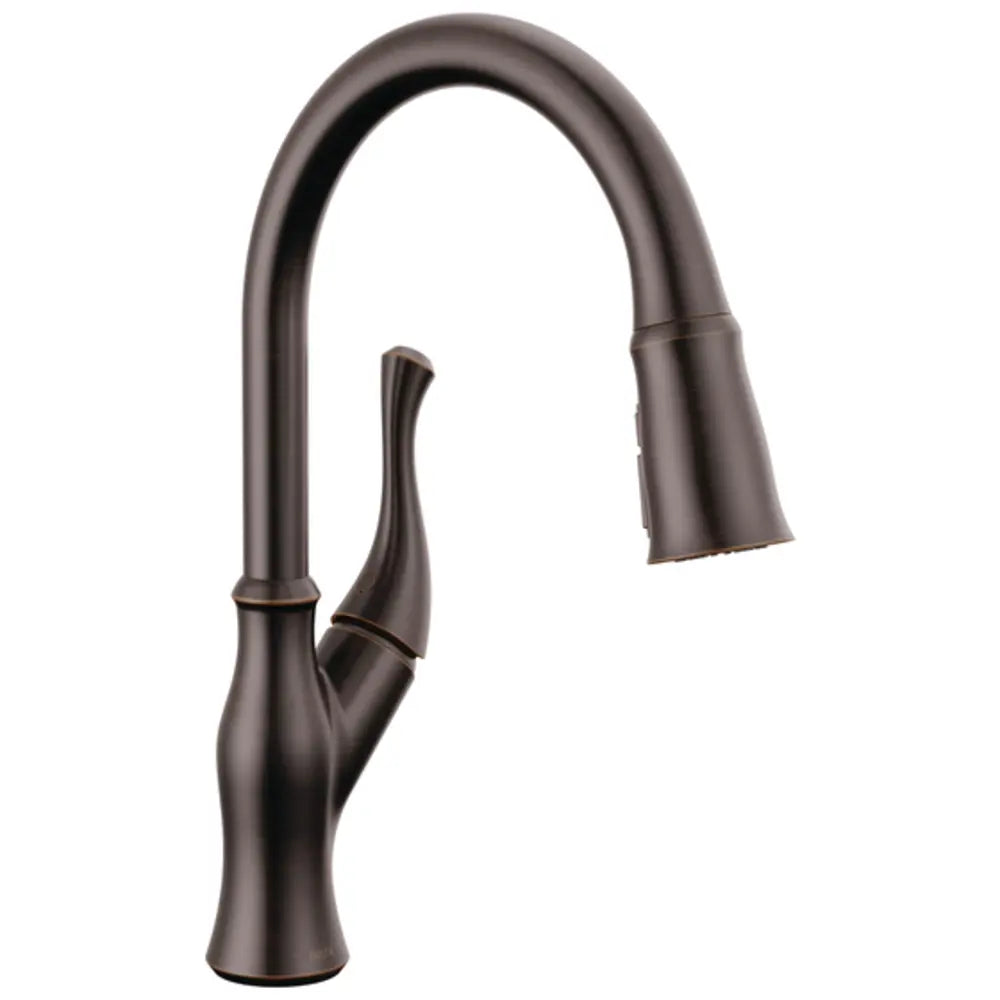 Delta Ophelia 1.8 GPM Single Hole Pull Down Kitchen Faucet - Includes Escutcheon