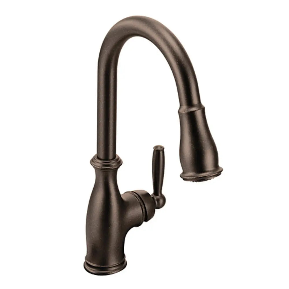 Moen Brantford Single Handle Pulldown Spray Kitchen Faucet with Reflex Technology