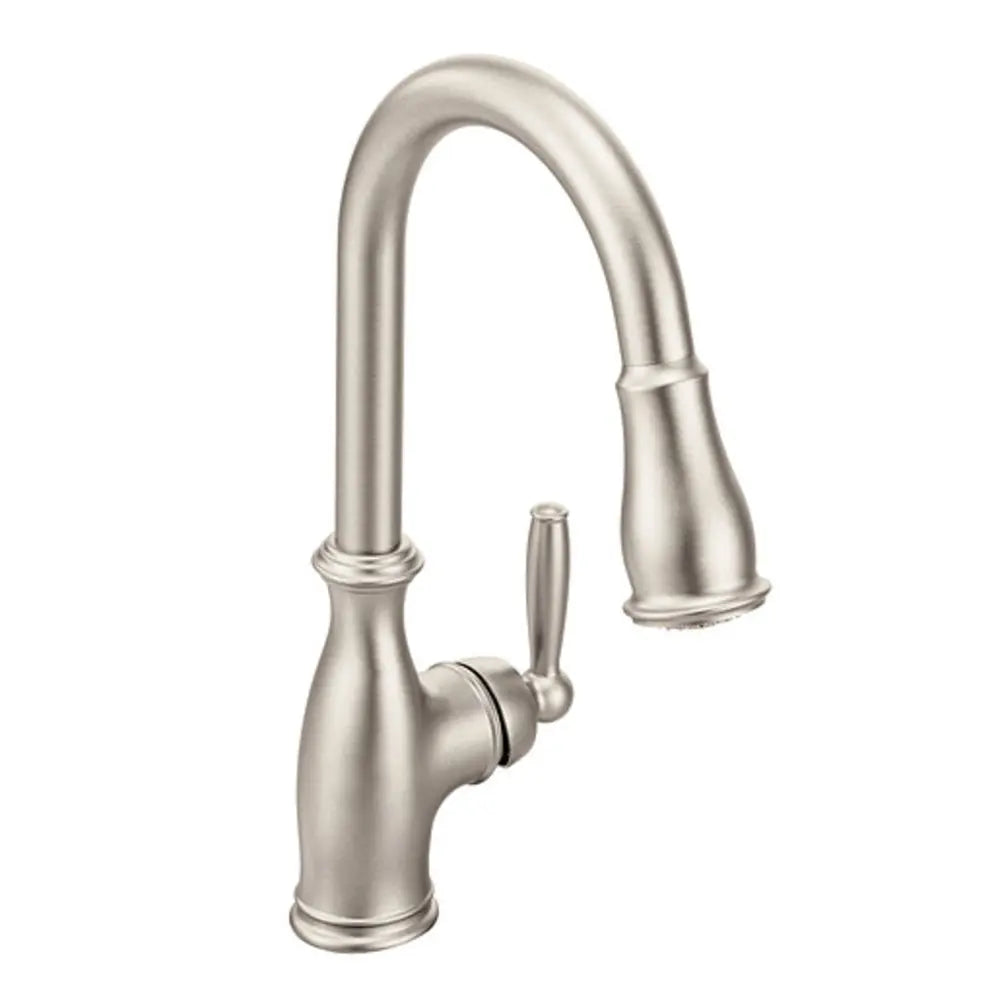 Moen Brantford Single Handle Pulldown Spray Kitchen Faucet with Reflex Technology