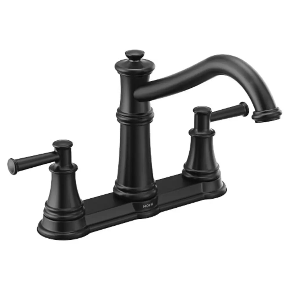 Moen Belfield 1.5 GPM High-Arc Double Handle Kitchen Faucet