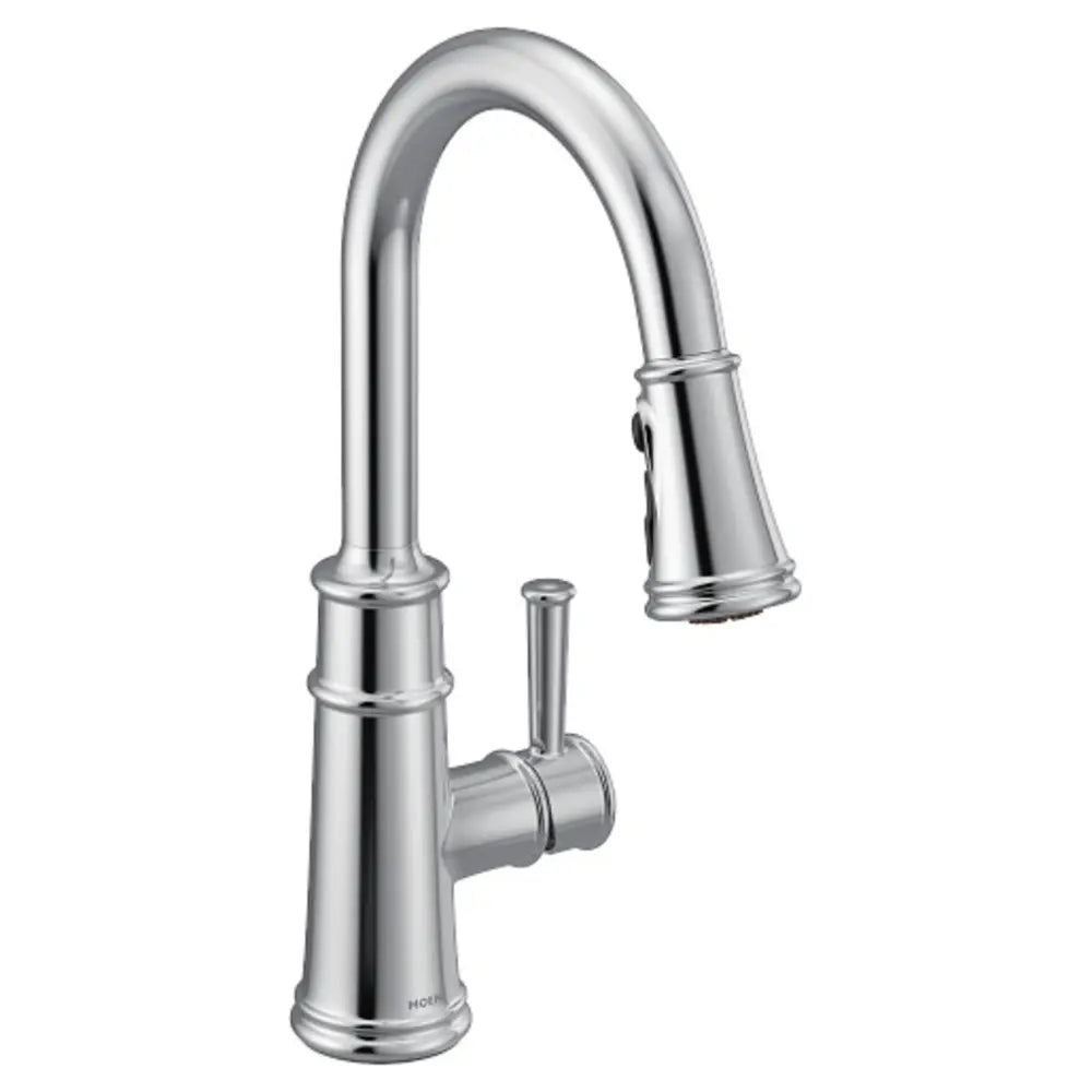 Moen Belfield 1.5 GPM High-Arc Single Handle Kitchen Faucet with MotionSense Technology