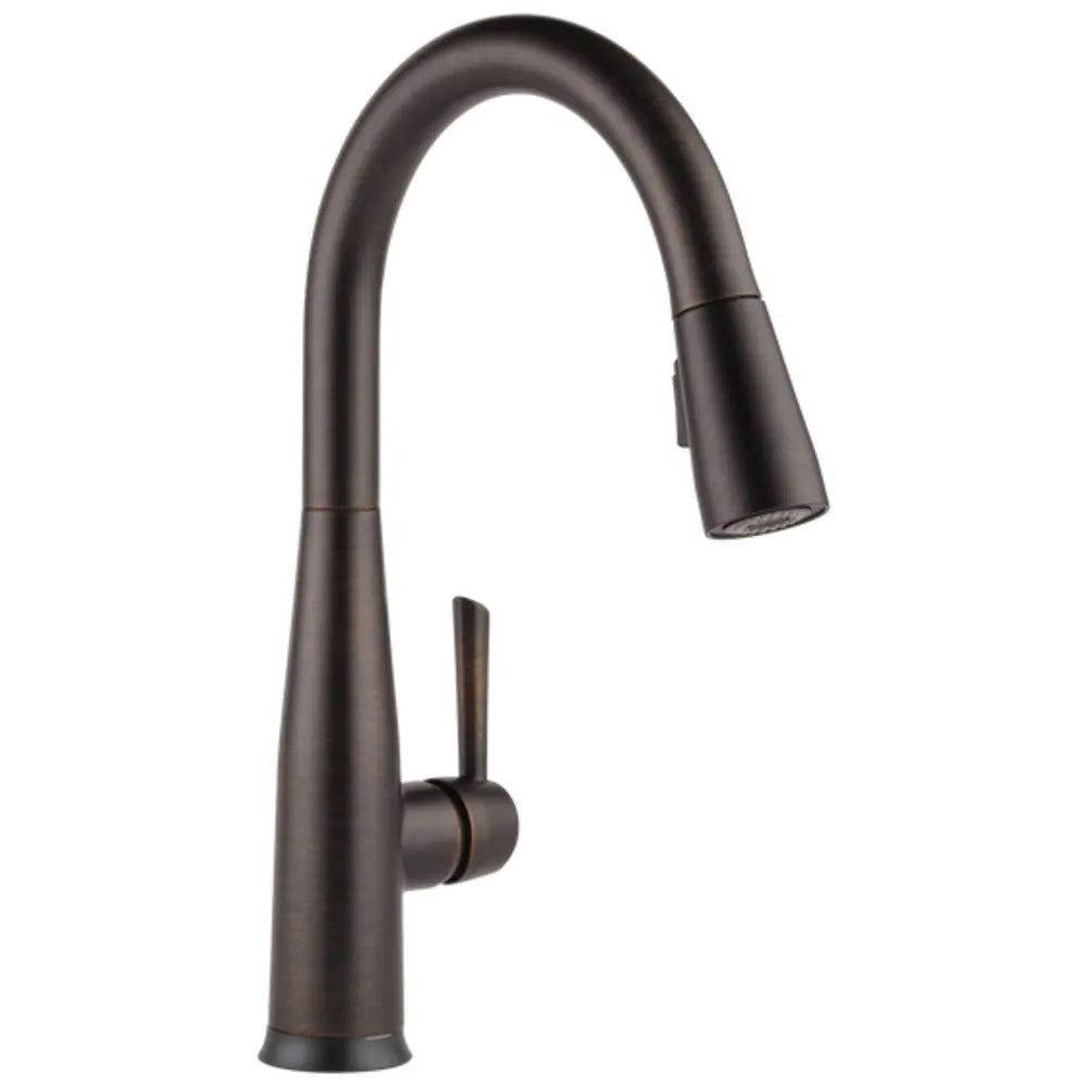 Delta Essa VoiceIQ Voice Activated Pull Down Kitchen Faucet with On / Off Touch Activation and Magnetic Docking Spray Head