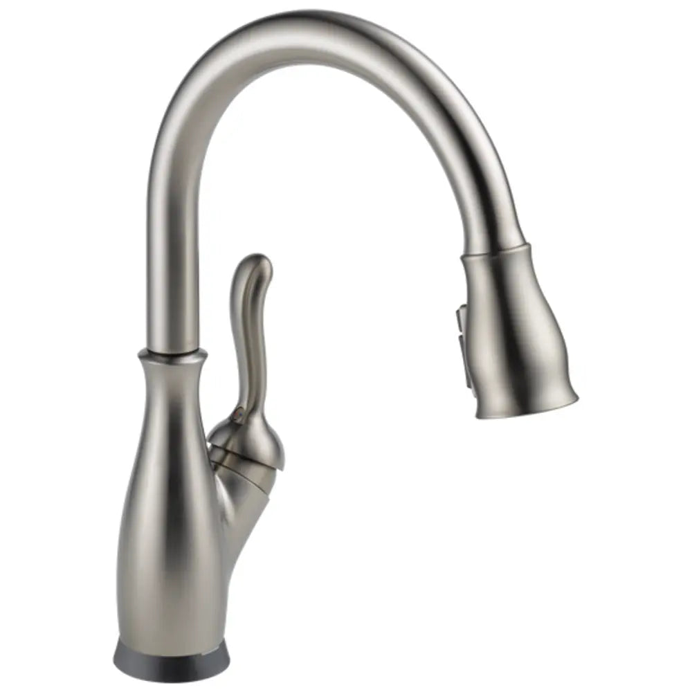 Delta Leland 1.8 GPM Single Hole Pull Down Touchless Kitchen Faucet with Touch2O, MagnaTite, Diamond Seal and Touch-Clean Technologies - Includes Escutcheon
