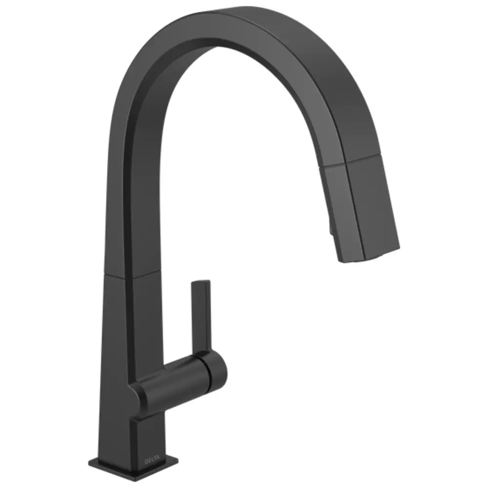 Delta Pivotal 1.8 GPM Single Hole Pull Down Kitchen Faucet with Magnetic Docking Spray Head - Limited Lifetime Warranty