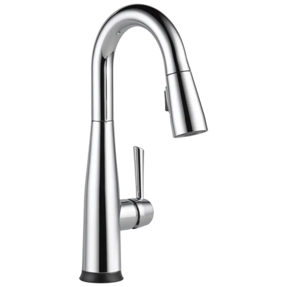 Delta Essa Pull-Down Bar/Prep Faucet with On/Off Touch Activation and Magnetic Docking Spray Head - Includes Lifetime Warranty (5 Year on Electronic Parts)