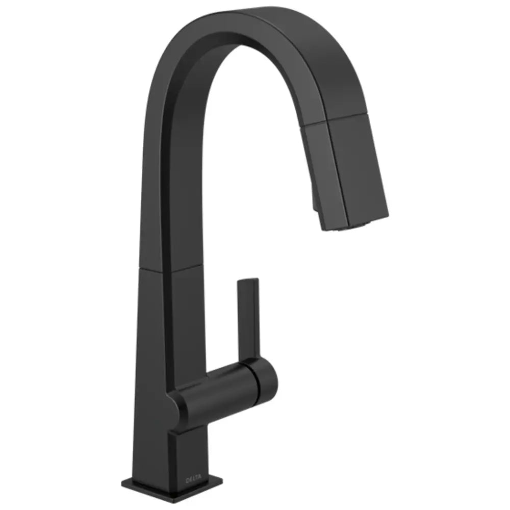 Delta Pivotal 1.8 GPM Single Hole Pull Down Bar Faucet with Magnetic Docking Spray Head - Limited Lifetime Warranty