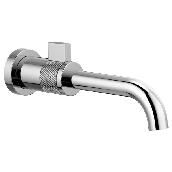 Brizo Litze 1.2 GPM Wall Mounted Single Hole Bathroom Faucet - Less Rough In and Drain Assembly