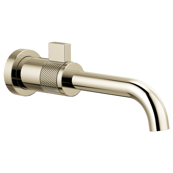 Brizo Litze 1.2 GPM Wall Mounted Single Hole Bathroom Faucet - Less Rough In and Drain Assembly
