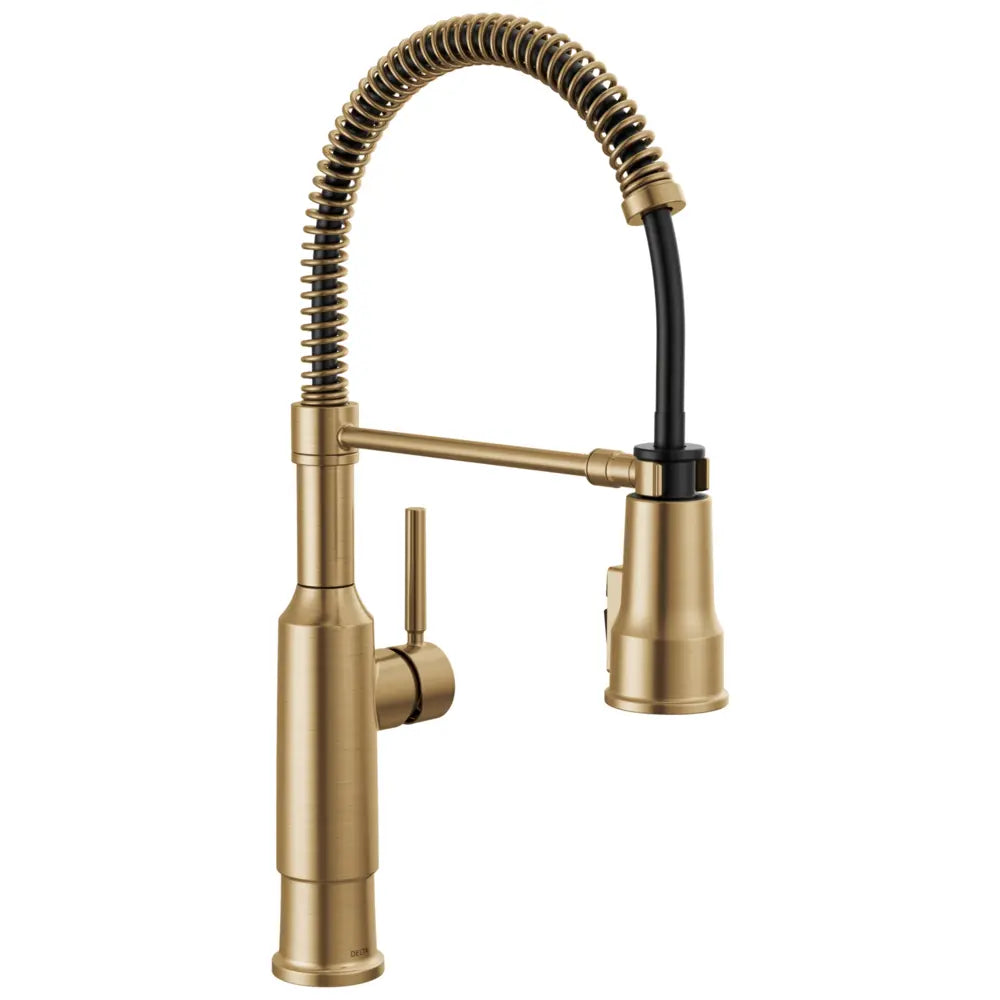Delta Theodora 1.8 GPM Single Hole Pre-Rinse Pull Down Kitchen Faucet - Includes Escutcheon