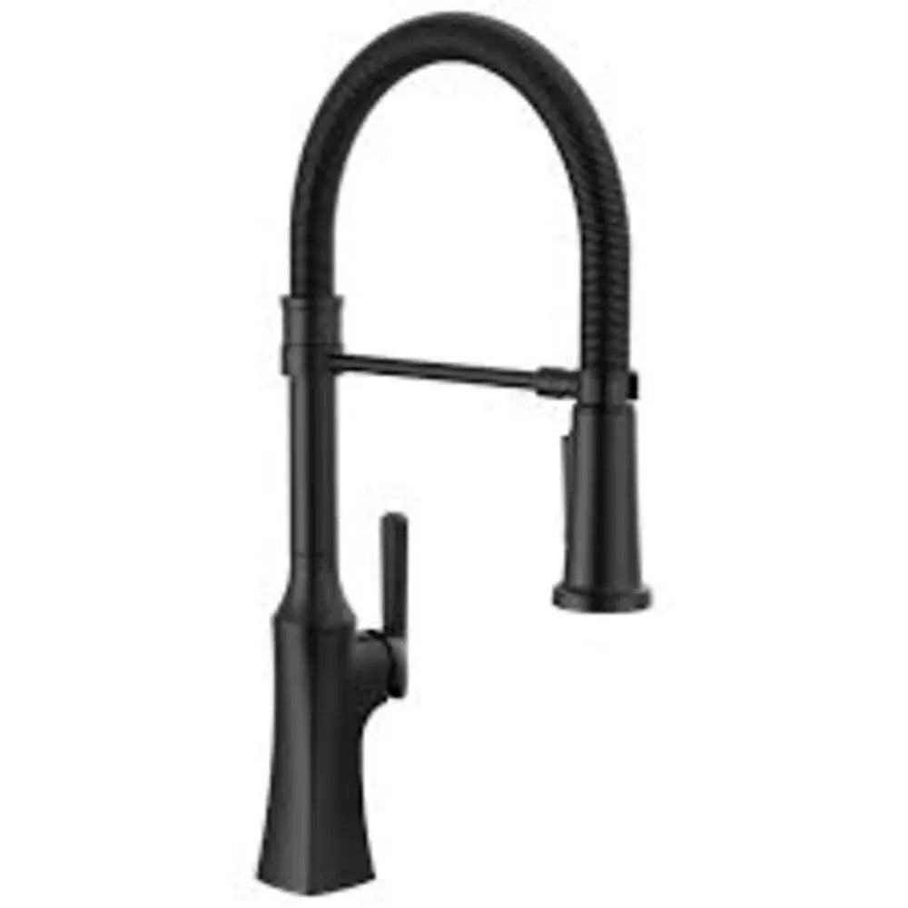 Delta Ermelo 1.8 GPM Single Hole Pre-Rinse Spring Spout Pull Down Kitchen Faucet - Includes Escutcheon