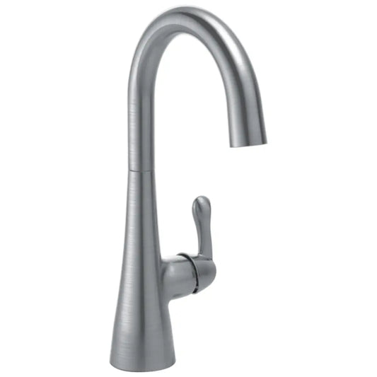Delta Transitional Single Handle Bar Faucet with Swivel Spout