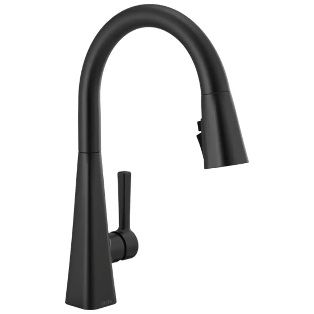 Delta Lenta Single-Handle Pull-Down Kitchen Faucet with ShieldSpray