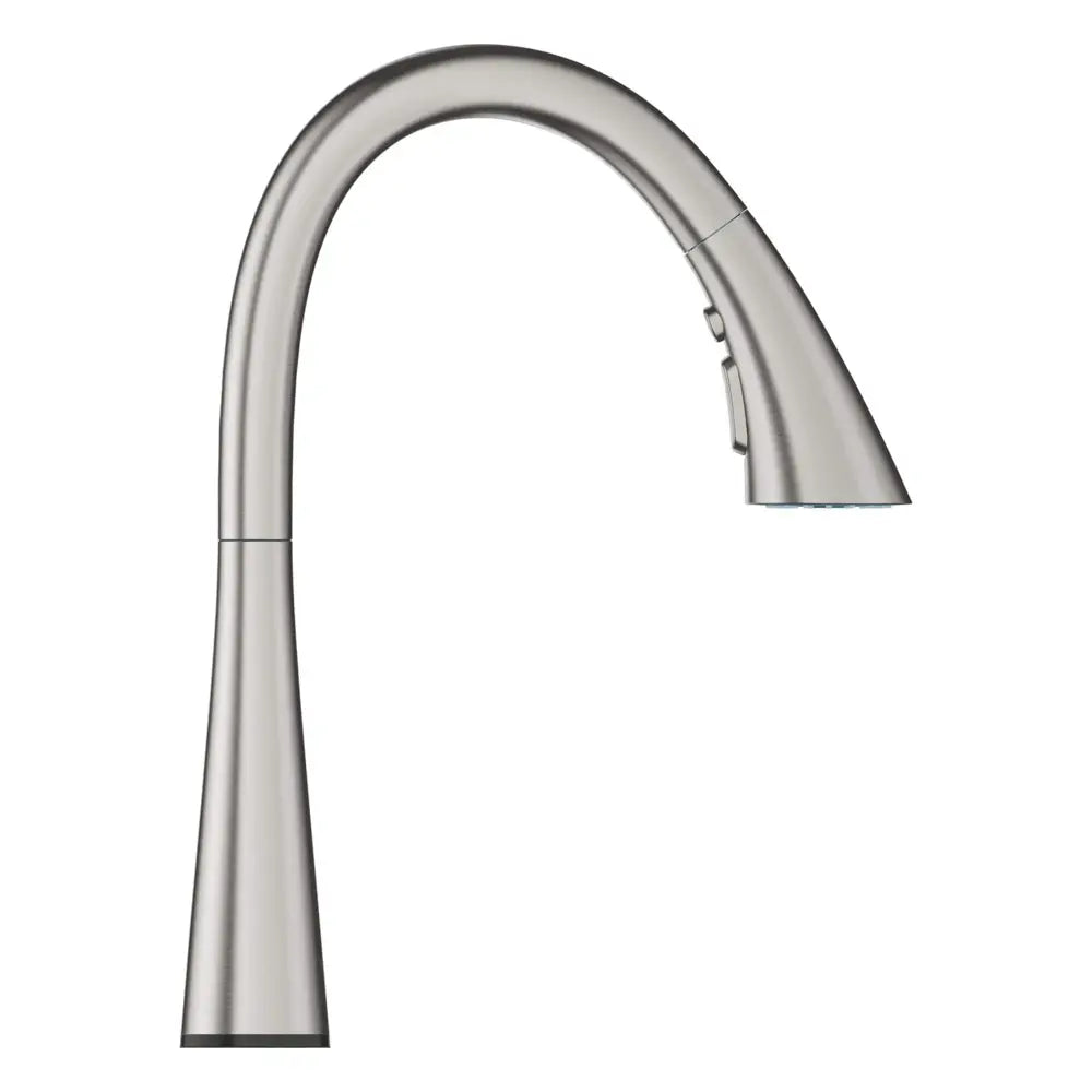 Grohe Zedra 1.75 GPM Single Hole Pull Down Touch Activated Kitchen Faucet with SilkMove Technology