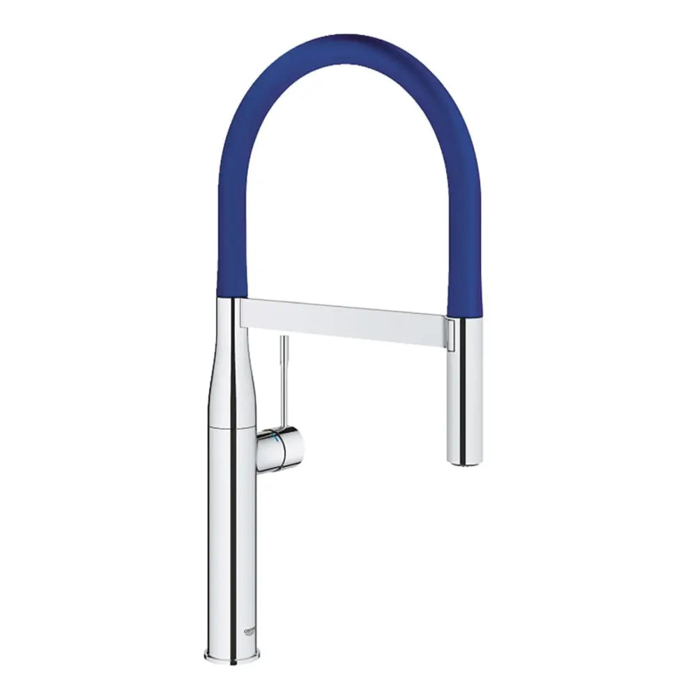 Grohe Essence Pre-Rinse Spray Kitchen Faucet with Locking Push Button Control
