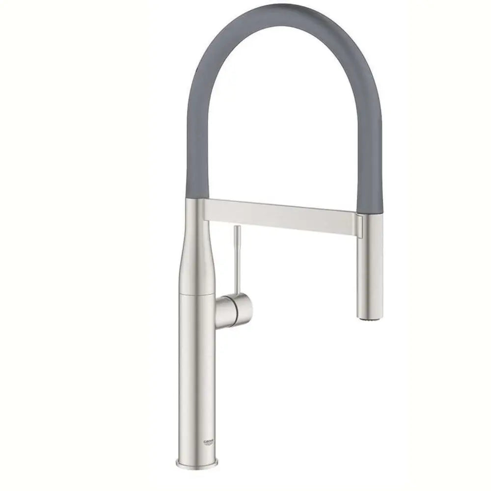 Grohe Essence Pre-Rinse Spray Kitchen Faucet with Locking Push Button Control