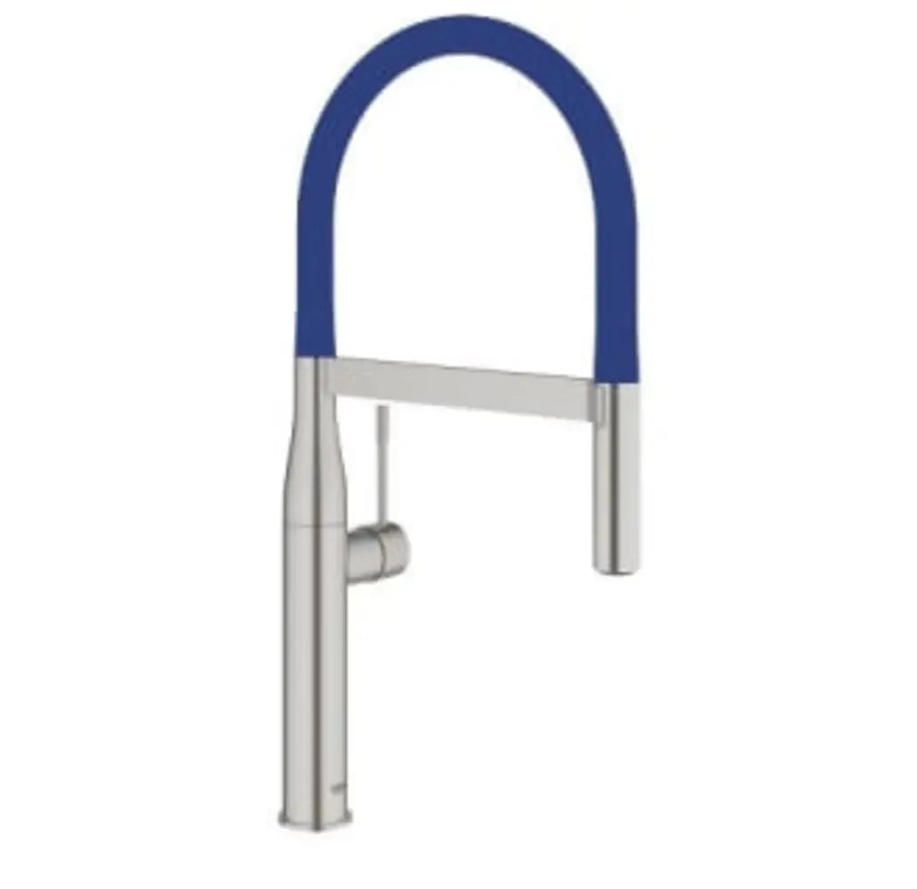 Grohe Essence Pre-Rinse Spray Kitchen Faucet with Locking Push Button Control