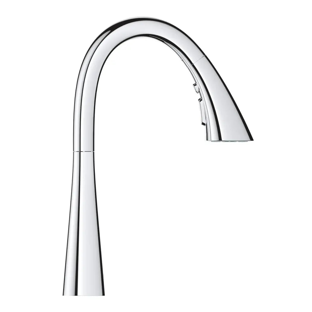 Grohe Zedra 1.75 GPM Single Hole Pull Down Bar Faucet with SilkMove Technology