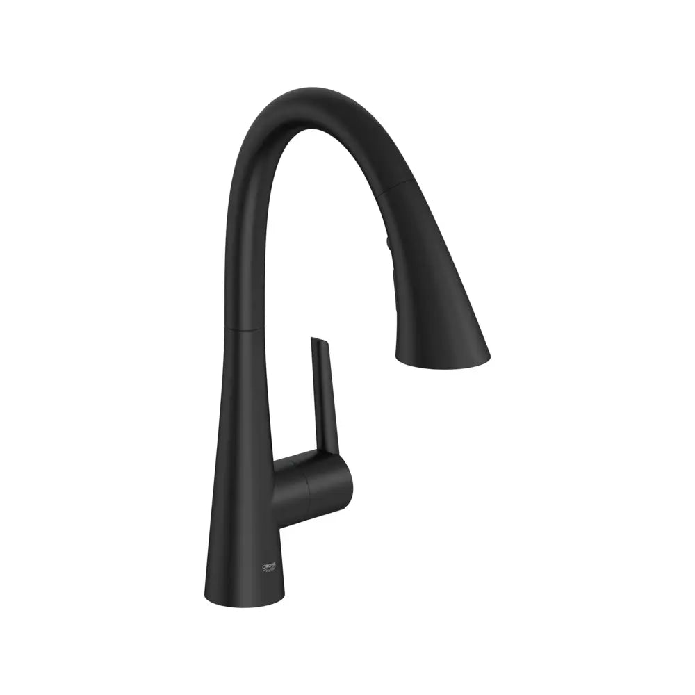 Grohe Zedra 1.75 GPM Single Hole Pull Down Bar Faucet with SilkMove Technology