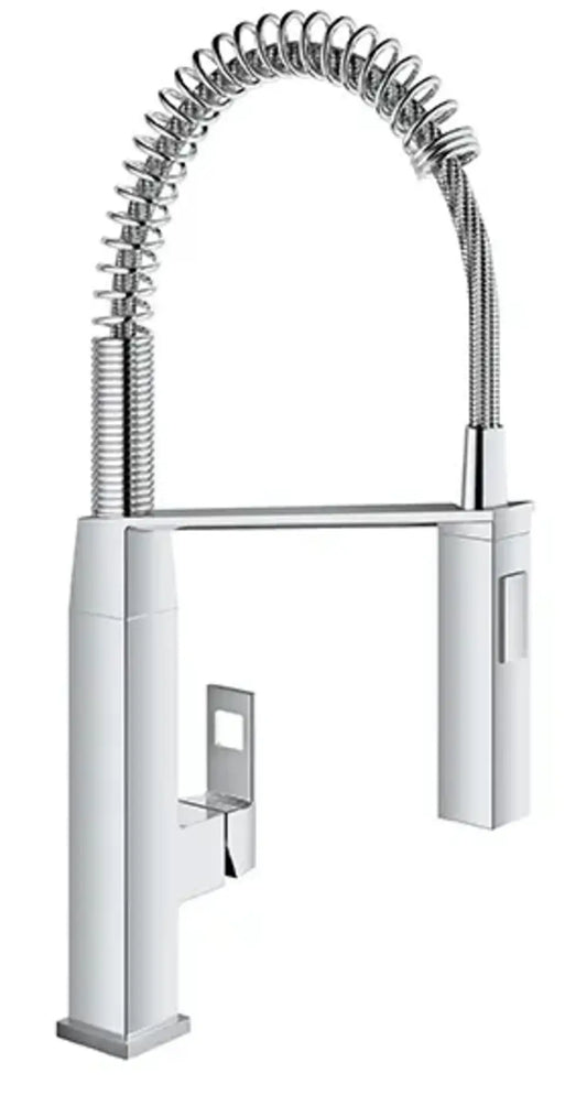 Grohe Eurocube Pre-Rinse Kitchen Faucet with 2-Function Toggle Sprayer