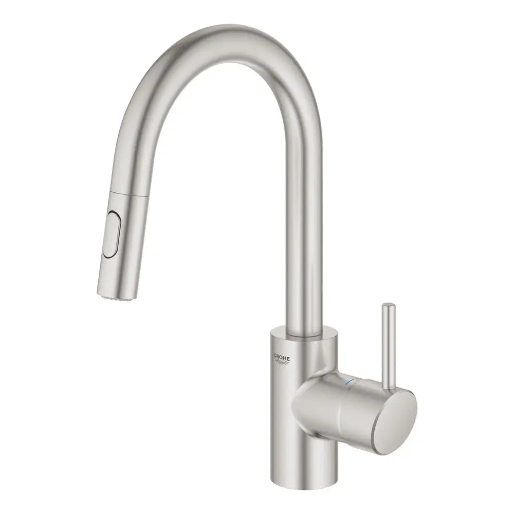Grohe Concetto 1.75 GPM Single Hole Pull Down Bar Faucet