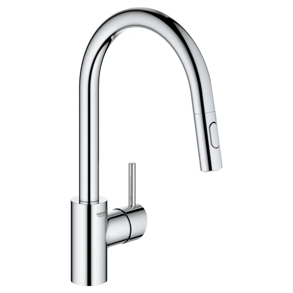 Grohe Concetto 1.75 GPM Single Hole Pull Down Kitchen Faucet