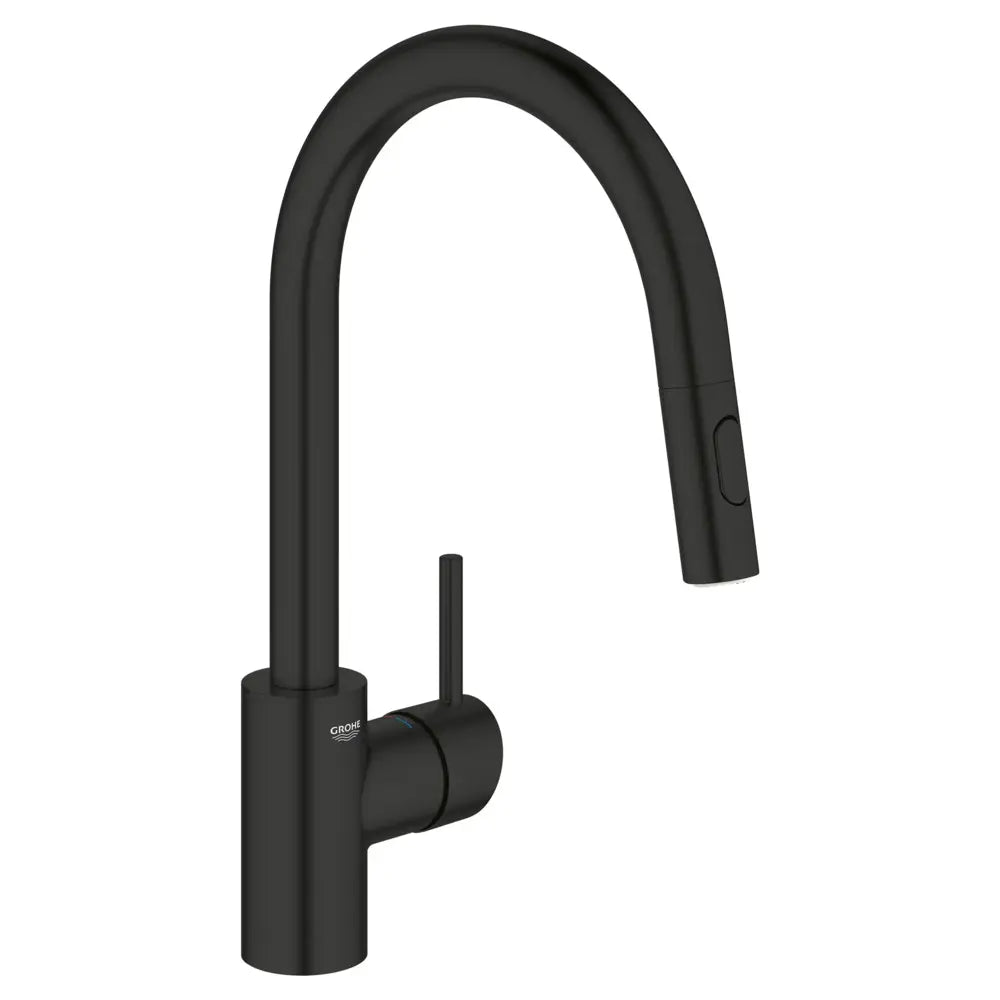 Grohe Concetto 1.75 GPM Single Hole Pull Down Kitchen Faucet