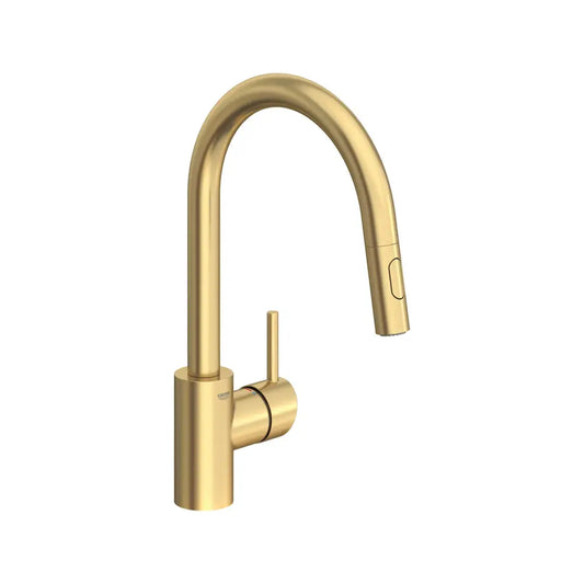 Grohe Concetto 1.75 GPM Single Hole Pull Down Kitchen Faucet