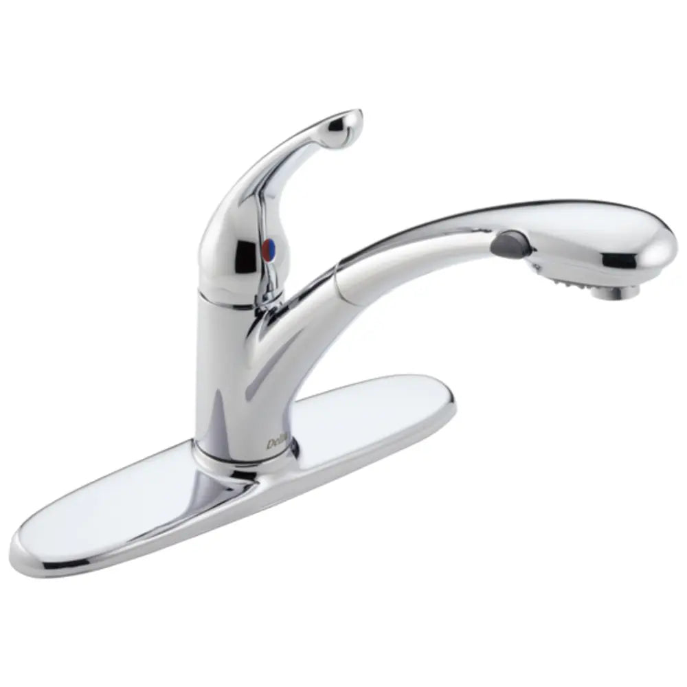 Delta Signature Pull-Out Kitchen Faucet - Water Efficient - Includes Lifetime Warranty