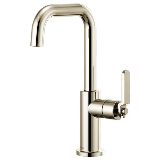 Brizo Litze 1.8 GPM Single Hole Bar Faucet with Industrial Handle - Limited Lifetime Warranty