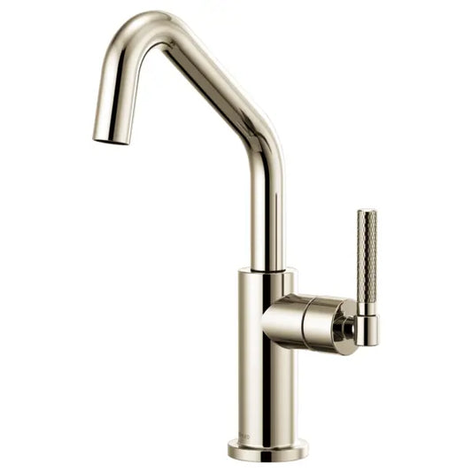 Brizo Litze Single Handle Angled Spout Bar Faucet with Knurled Handle - Limited Lifetime Warranty