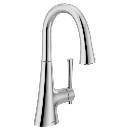 Moen Kurv 1.5 GPM Single Hole Pull Down Bar Faucet