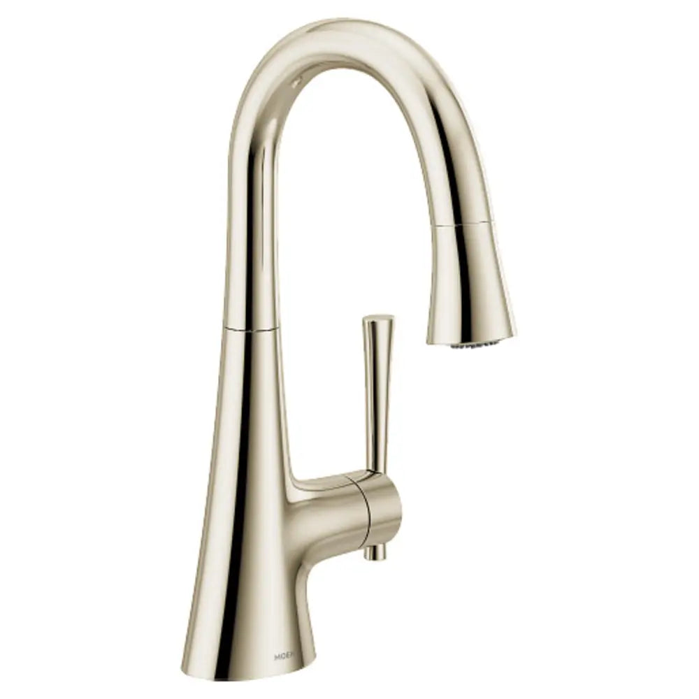 Moen Kurv 1.5 GPM Single Hole Pull Down Bar Faucet