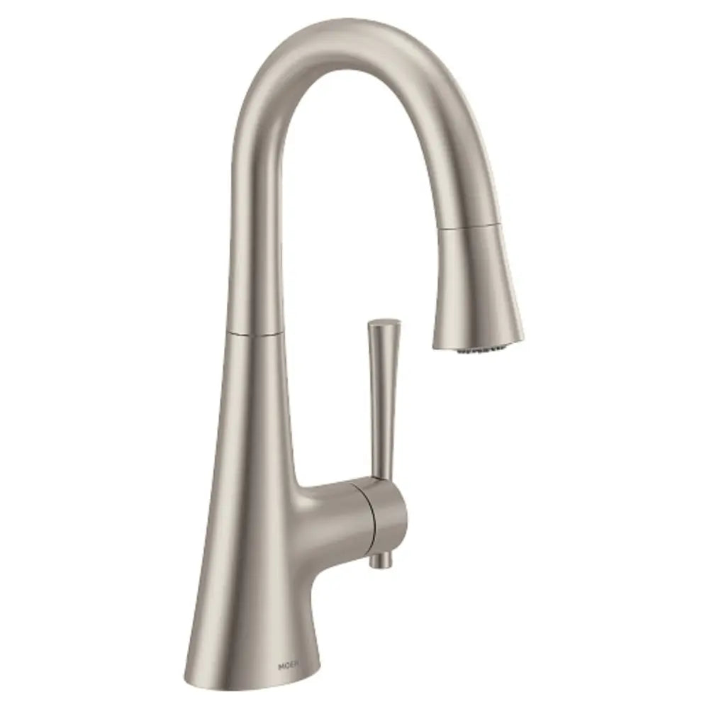 Moen Kurv 1.5 GPM Single Hole Pull Down Bar Faucet