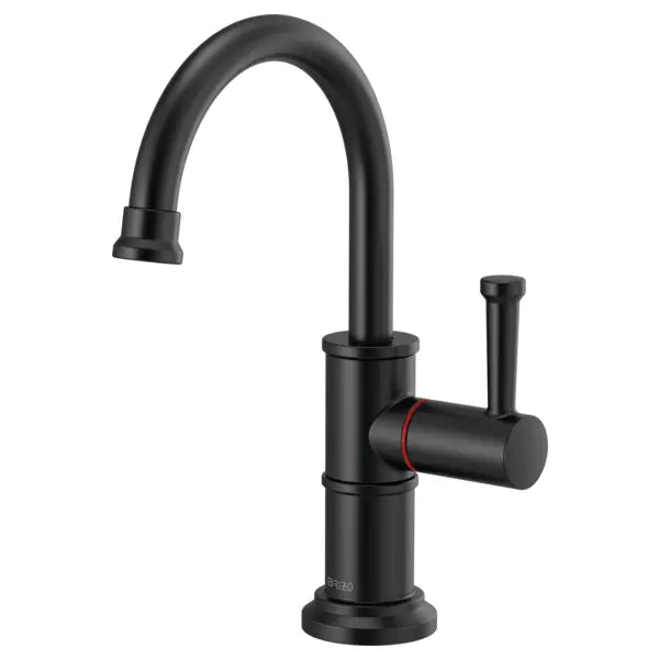 Brizo Artesso 1.0 GPM Single Hole Instant Hot Faucet Water Dispenser with Arc Spout - Less Tank