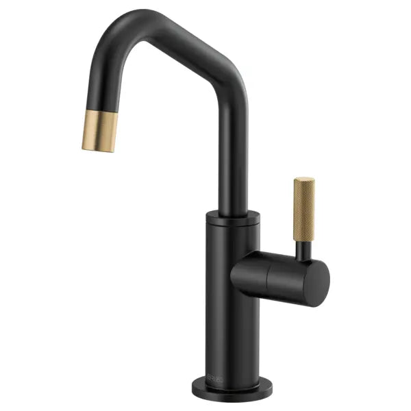 Brizo Litze 1.5 GPM Cold Only Water Dispenser Beverage Faucet with Angled Spout - RO Compatible