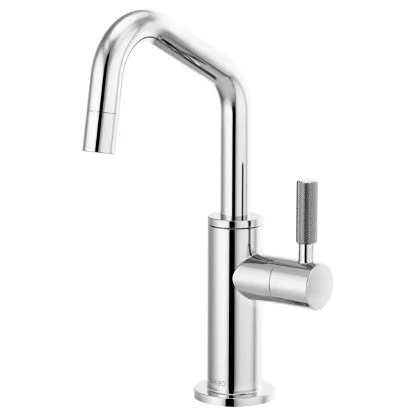 Brizo Litze 1.5 GPM Cold Only Water Dispenser Beverage Faucet with Angled Spout - RO Compatible