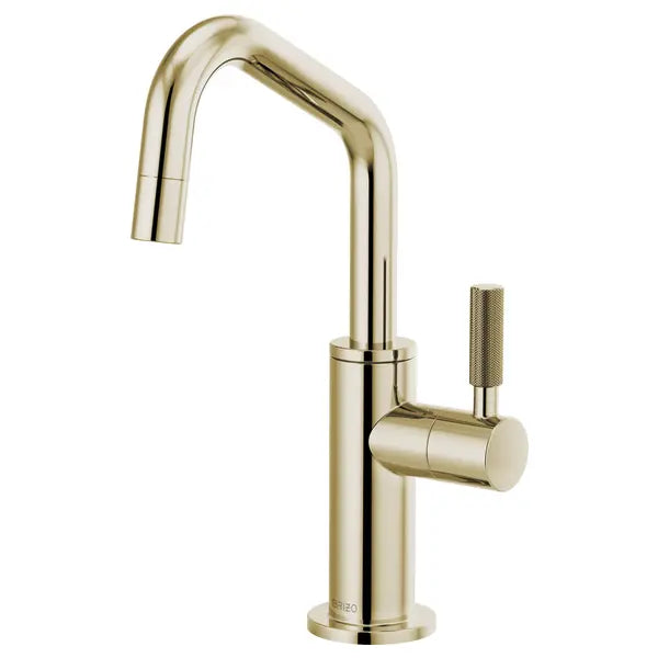 Brizo Litze 1.5 GPM Cold Only Water Dispenser Beverage Faucet with Angled Spout - RO Compatible