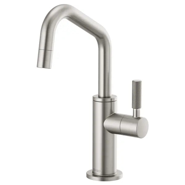 Brizo Litze 1.5 GPM Cold Only Water Dispenser Beverage Faucet with Angled Spout - RO Compatible