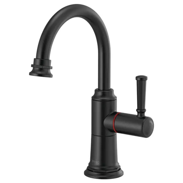 Brizo Rook 1.0 GPM Single Hole Instant Hot Faucet Water Dispenser with Arc Spout - Less Tank