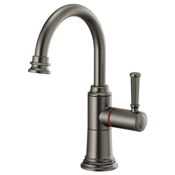 Brizo Rook 1.0 GPM Single Hole Instant Hot Faucet Water Dispenser with Arc Spout - Less Tank