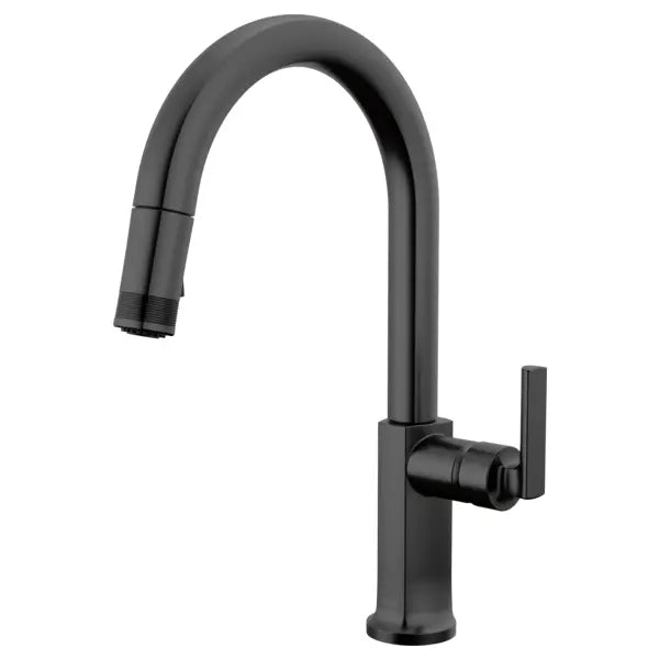 Brizo Kintsu 1.8 GPM Single Hole Pull Down Kitchen Faucet with Arc Spout - Less Handle