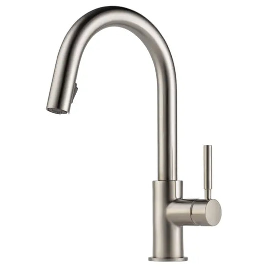 Brizo Solna Pull-Down Kitchen Faucet with Hidden Magnetic Docking Spray Head - Limited Lifetime Warranty