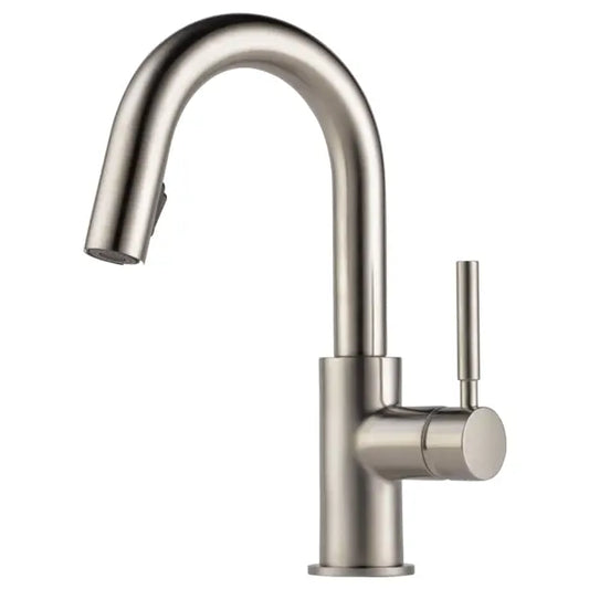 Brizo Solna Pull-Down Bar Faucet with Hidden Magnetic Docking Spray Head - Includes Lifetime Warranty