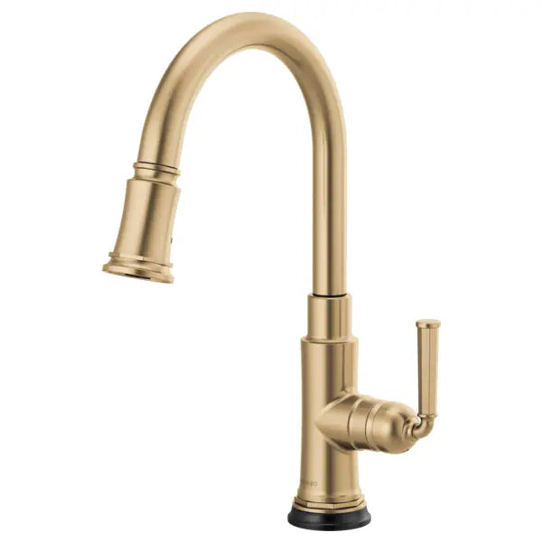 Brizo Rook 1.8 GPM Single Hole Pull Down Kitchen Faucet with MagneDock and SmartTouch - Limited Lifetime Warranty (5 Year on Electronic Parts)