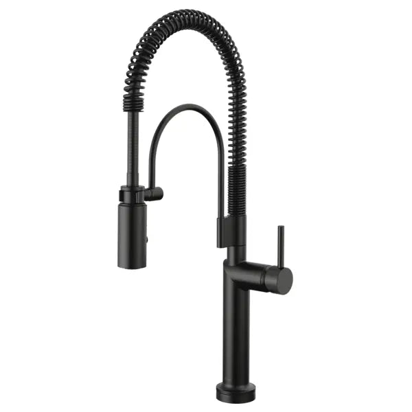 Brizo Odin 1.8 GPM Semi-Professional Kitchen Faucet with On/Off Touch Activation and Two-function Wand - Less Handle